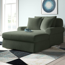 Indoor Double Chaise Lounge Wayfair